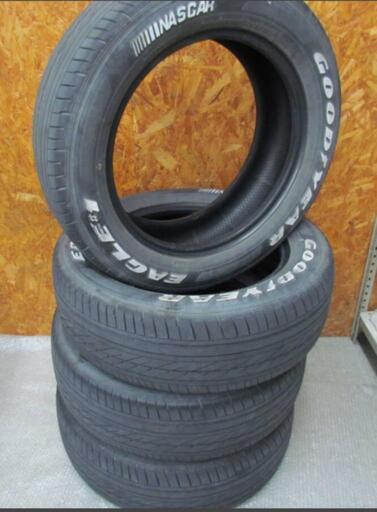 215/60R17 4本セット ハイエースグッドイヤーナスカホワイトレター