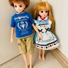 価格変更‼️リカちゃんハウスとリカちゃんとはるとくんの画像