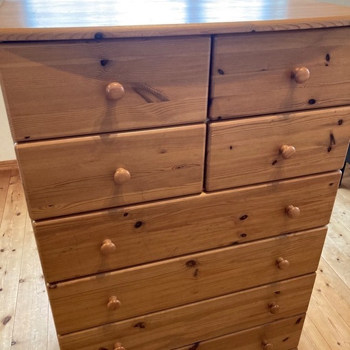パイン材タンス　チェスト
