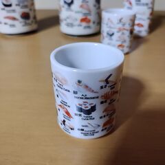 寿司柄 おちょこ・徳利・湯呑セットの画像
