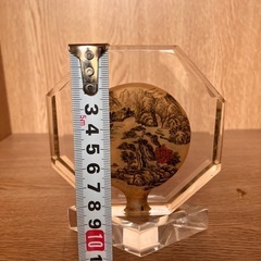 中国土産　雑貨　ガラス製置物の画像