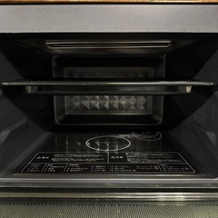 【2023年製】ニトリ　スチームオーブンレンジ25L BK2S01BKの画像