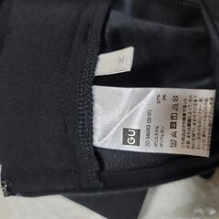ゆん様に決まりました。黒パンツ　二枚　gu　SとMの画像