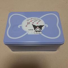 クロミチャン缶の空き箱