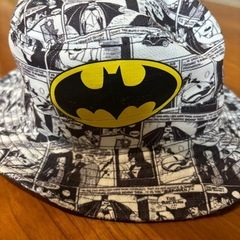 バットマン柄バケットハットの画像