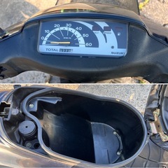 すぐ乗れる!! 実働 レッツ2 原付 スクーター CA1KA  セルにて始動可能!! 最短当日配送!!の画像