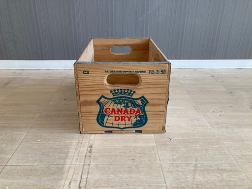 ヴィンテージ CANADA DRY 木箱
