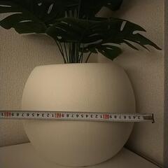観葉植物　モンステラ　フェイクグリーン　鉢セットの画像