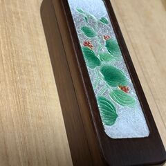 彩光舎　七宝焼き印鑑ケース 「山帰来」の画像
