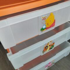 プーさん　3段収納の画像