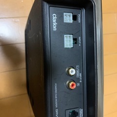 サブウーファー！clarionSRV250の画像