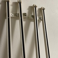 ダブル　カーテンレールの画像