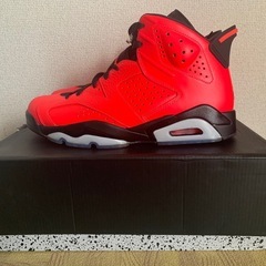 国内 NIKE.com限定 新品 AIR JORDAN 6 RETRO 384664-623 INFRARED23 エアジョーダン 27.5cmの画像