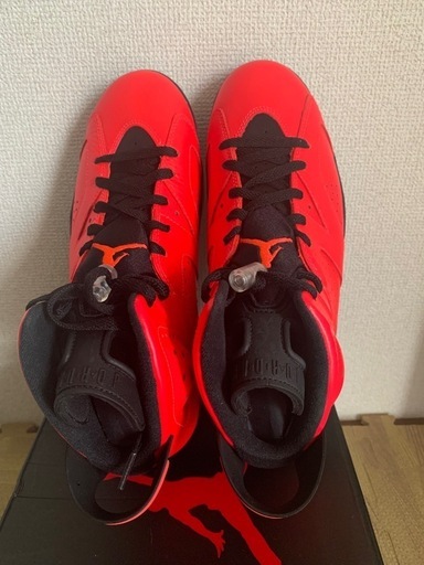 国内 NIKE.com限定 新品 AIR JORDAN 6 RETRO 384664-623 INFRARED23 エアジョーダン 27.5cm