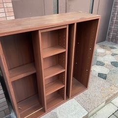 本棚CD DVDラックの画像
