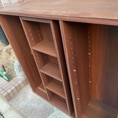本棚CD DVDラックの画像