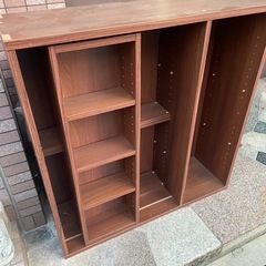 本棚CD DVDラックの画像