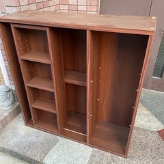 本棚CD DVDラックの画像