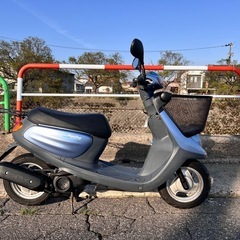 すぐ乗れる!! 実働 ジョグ ポシェ SA08J 原付 スクーター ★バッテリー新品 ★セルにて始動可能!! ★県内最短当日配送!!の画像