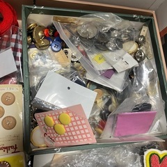 裁縫　手芸　ボタン　の画像