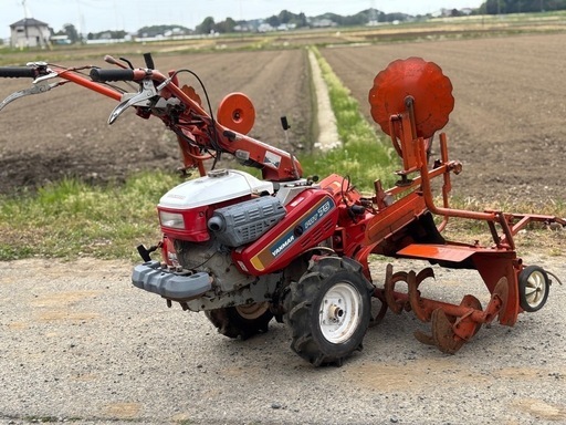 ヤンマー マルチ管理機 PRT75 マルチャー 8馬力 ゆびクラッチ ガソリン マルチ張り