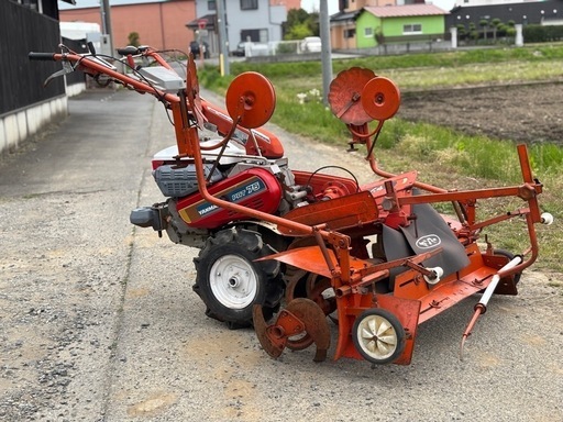 ヤンマー マルチ管理機 PRT75 マルチャー 8馬力 ゆびクラッチ ガソリン マルチ張り ヤンマー マルチ管理機 PRT75 マルチャー 8馬力 ゆびクラッチ ガソリン