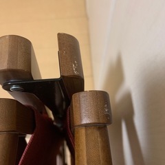 キャンプ　チェア　椅子　折り畳み　ワインレッドの画像