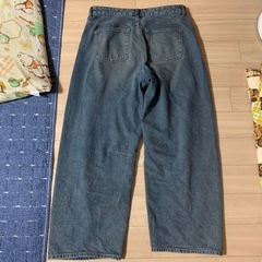 GU バレルレッグジーンズ XL 丈短めの画像