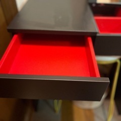IKEA ドレッサー黒の画像