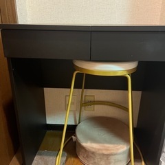 IKEA ドレッサー黒の画像