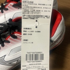 バドミントンシューズの画像