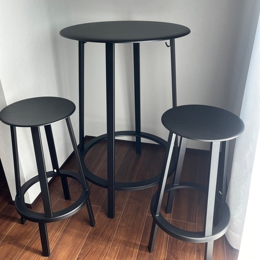 HAY リボルバースツールセットテーブル×1 スツール×2個引取限定神奈川