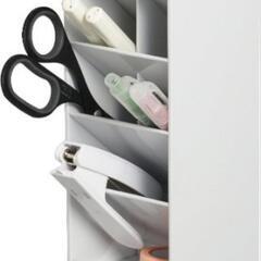 □未使用品□
カール事務器(CARL) ペン立て ツールスタンド TS-002-W L ホワイト

の画像