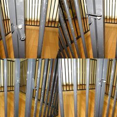 ★ペット用サークル 頑丈タイプ★4分割での組立品です★サイズ・高さ約90ｃｍ・横幅約125ｃｍ・奥行約120cmの画像