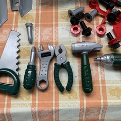 ボーネルンド　🇩🇪　ボッシュミニワークセンター工具セット の画像