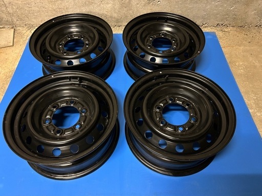 ハイエース純正ホイール新車外し (まろん) 小樽のタイヤ ハイエース純正ホイール新車外し (まろん) 小樽のタイヤ