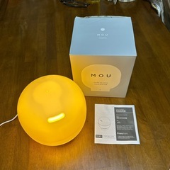 Francfranc MOU 超音波式加湿器- グレー加湿器。の画像