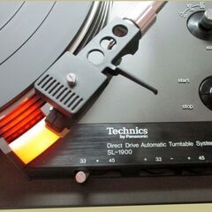 ◆	最終値下げ / Technics SL-1900中古美品レコードプレイヤー　◆の画像