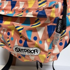 キッズリュックoutdoor futafutaコラボの画像