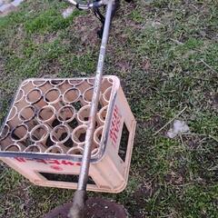 札幌より　格安配送可能　エンジン実動　　草刈機　刈払機　アクセル...