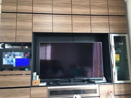 テレビ台　大きい　壁面