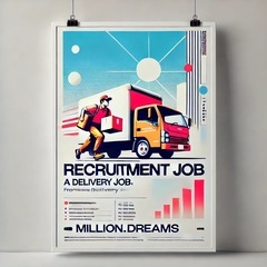 【静岡県浜松市エリア】配達ドライバー🚛🚛⚠️急募中⚠️❗️【勤務地どこでもOK・住宅が密集してるため効率良く稼げます・同乗体験可能🉑🚛📦】の画像