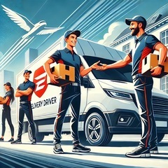 【静岡県浜松市エリア】配達ドライバー🚛🚛⚠️急募中⚠️❗️【勤務地どこでもOK・住宅が密集してるため効率良く稼げます・同乗体験可能🉑🚛📦】の画像