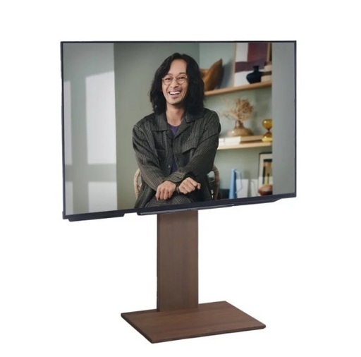店舗用品 yommy 壁寄せテレビスタンド WALL ロータイプ アクセサリー