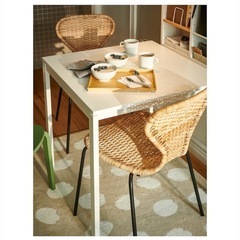 IKEA ダイニングチェア　椅子　籐の画像