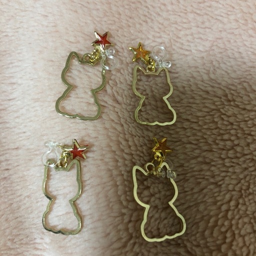 ニュアンスガーリー/セットピアス（ピアス（両耳用