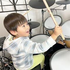 【千種区｜子ども・初心者歓迎】ドラム無料体験レッスン実施中♪ソプラノミュージックスクール茶屋ヶ坂校の画像