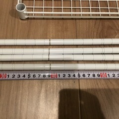 ダイソー　スチールラック　メタルラック　ホワイトの画像