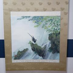 掛軸５点　清流　水墨画