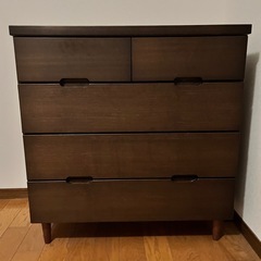 【取引中】ダークブラウン　衣装タンス・収納 